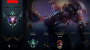 CONTA DE LOL LVL 206 , 106 SKIN 50 BAUS ELO:PLATINA - League of Legends
