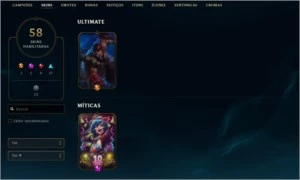 Conta League of Legends 224 - Gold IV LOL
