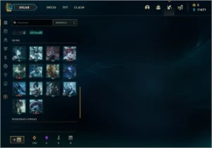 Conta League of Legends 224 - Gold IV LOL