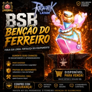 Benção Do Ferreiro (Bsb) Servidor Freya - Ragnarok Online