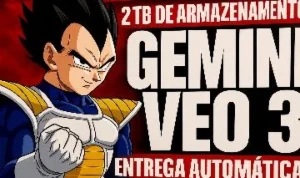 Gemini 2.5 Pro + Veo3 + 2 Tb [ Menor Preço ] Veo 3 (30 Dias) - Assinaturas e Premium