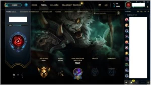 CONTA LOL GOLD 1 - League of Legends