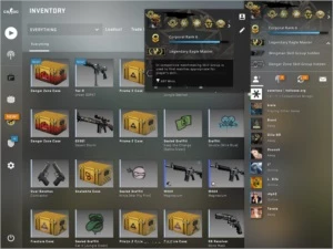 conta steam csgo 1800hrs / 697 wins legenday eagle