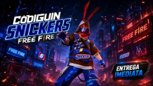 Free Fire - Codiguin Snickers + Brinde [Entrega Automática]