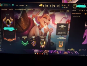 Vendo conta de lol esmeralda 3  level 534 com diversas skins - League of Legends