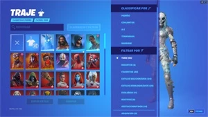 CONTA FORTNITE +90 SKINS TRAVIS SCOTT +230 EMOTE +70 PICARE