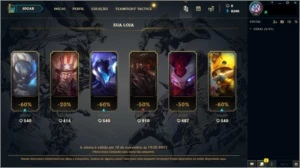 Conta lol Diamante 4 - League of Legends