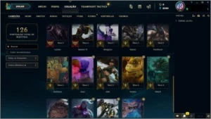 Conta lol Diamante 4 - League of Legends