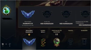 Smurf Diamante 3 SoloQ - League of Legends LOL