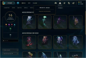 Conta de LoL - League of Legends