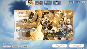 Arlecchino C6 + Arma, Cloringe, Kazuha, Baizhu+ 90 tiros lim - Genshin Impact