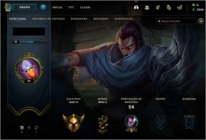 CONTA LOL GOLD 4 !!! - League of Legends