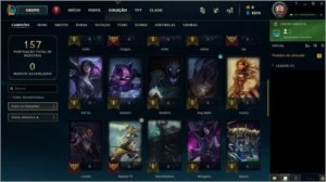 Conta Platina 4 - League of Legends LOL