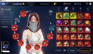 TAOISTA + SKILLS E PETS EPICOS + COURO DE DRAGÃO LENDÁRIO - MIR4
