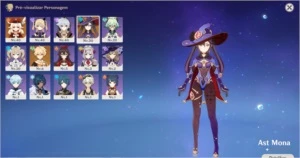 GENSHIN IMPACT (NA) - AR22 Klee (Constelação 1)/ Mona/Razor - Fortnite