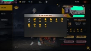 CONTA FREE FIRE