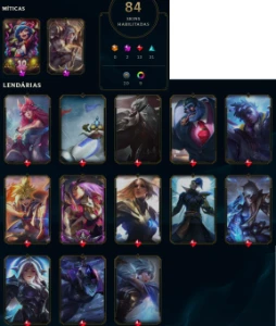 Conta de LOL (de brinde valorant tb) - League of Legends