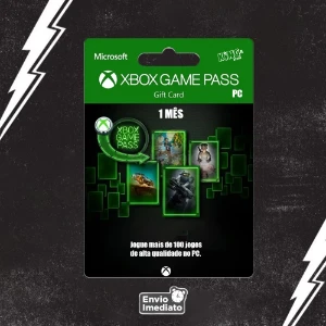 Xbox Gamepass PC 1 Mês + Envio Imediato + Código 25Díg