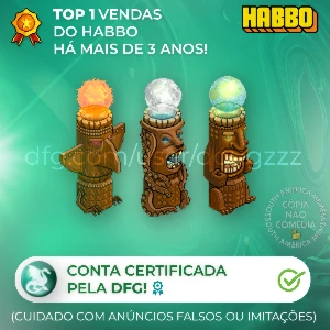 TOTEM COMPLETO HABBO - PEGUE SEUS EFEITOS