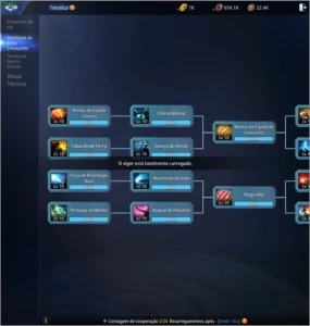 Clã nível 48 (top 4 do servidor por lvl)  servidor SA 11 - MIR4