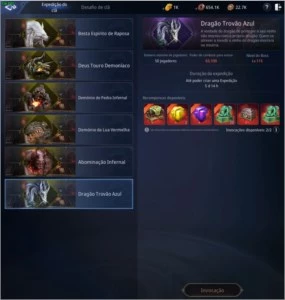 Clã nível 48 (top 4 do servidor por lvl)  servidor SA 11 - MIR4