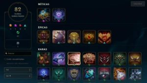 Conta upada em 2013 D3 ícones únicos - League of Legends LOL