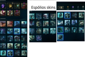 Conta upada em 2013 D3 ícones únicos - League of Legends LOL