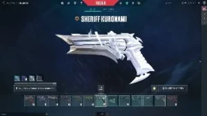 Conta de Valorant com Pacote Arcane e EX.O + outras skins.