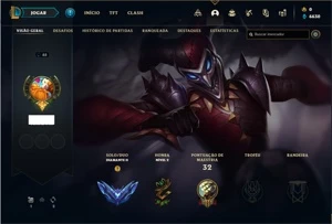 Smurf D2 sem email confirmado. - League of Legends LOL