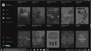 Conta da Epic Games com 125 jogos (mais de 5 mil reais)