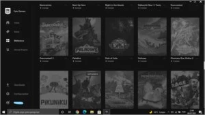 Conta da Epic Games com 125 jogos (mais de 5 mil reais)