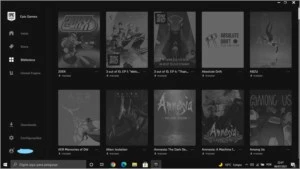 Conta da Epic Games com 125 jogos (mais de 5 mil reais)