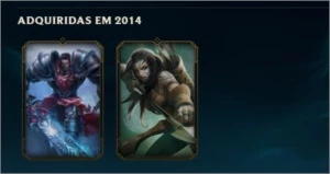 CONTA LOL SMURF PRATA 2, 48 CHAMPS E 17 SKINS - S3 - League of Legends