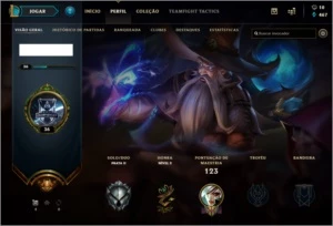 CONTA LOL SMURF PRATA 2, 48 CHAMPS E 17 SKINS - S3 - League of Legends