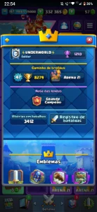 Clash Royale nível 47