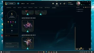Conta de league of legends LOL