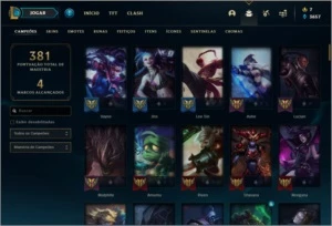 CONTA 2013, 53 BAÚS, 1 ULTIMATE E 4 LENDÁRIAS, UNRANKED - League of Legends LOL