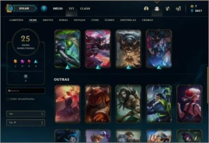 CONTA 2013, 53 BAÚS, 1 ULTIMATE E 4 LENDÁRIAS, UNRANKED - League of Legends LOL