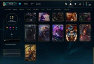 CONTA 2013, 53 BAÚS, 1 ULTIMATE E 4 LENDÁRIAS, UNRANKED - League of Legends LOL