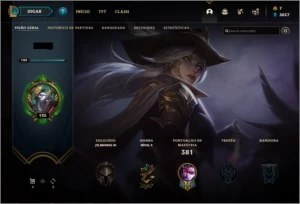 CONTA 2013, 53 BAÚS, 1 ULTIMATE E 4 LENDÁRIAS, UNRANKED - League of Legends LOL