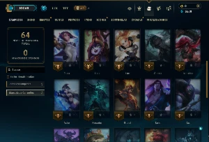 Esmeralda 2 com 35 Champs e 9 Skins +4 Fragmentos - League of Legends LOL