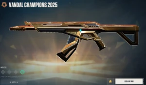 Conta de Valorant com pacote champions e 3 vandals