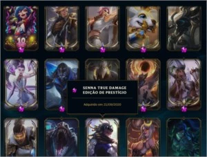 conta todos os chapions 795 skins - League of Legends LOL