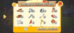 Conta Hay Day nível 80 celeiro 4k silo 1.000