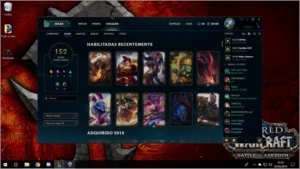 CONTA OURO 3/OURO 5, TODOS CAMPEÕES, 152 SKINS E 52K DE EA. - League of Legends LOL