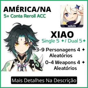 CONTA GENSHIN IMPACT COM XIAO AR7-10+ | ENVIO RÁPIDO / 100%