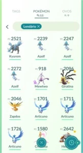 Conta Pokémon GO lvl 35 muito boa