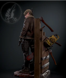 Leon Resident Evil 4 STL 3d - Outros