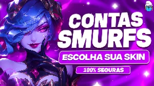 【BR】SMURF LOL UNRANKED【 GARANTIA 30D 🚀】 - League of Legends