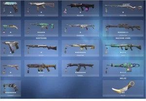 Conta do Valorant Plat 1 com R$550,00 em Skins